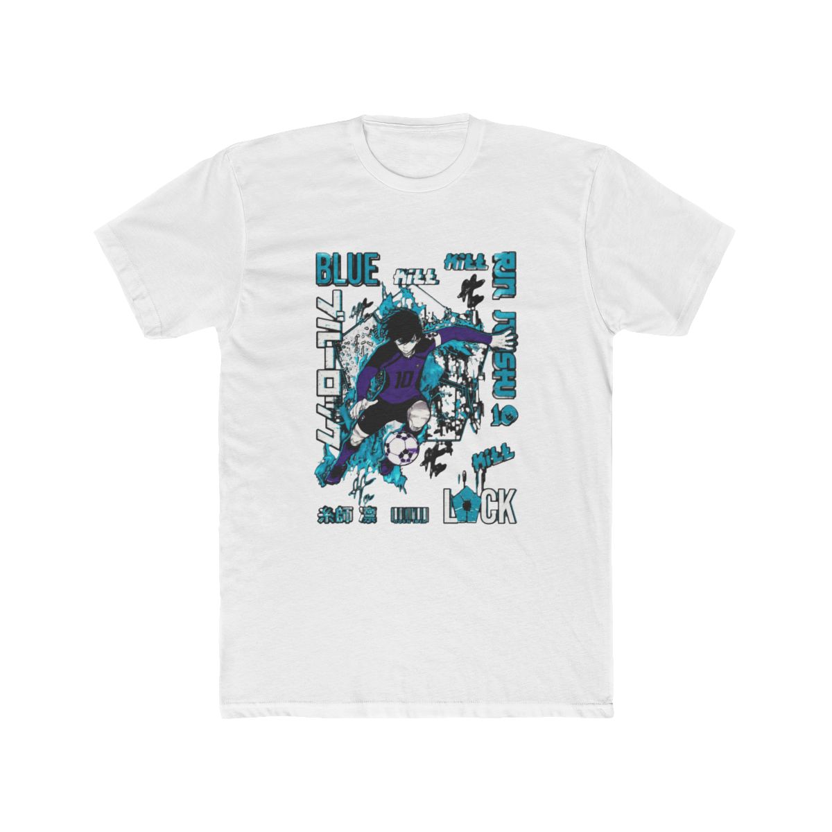 Blue Lock Rin Itoshi Anime Soccer Manga Fandom T Shirt