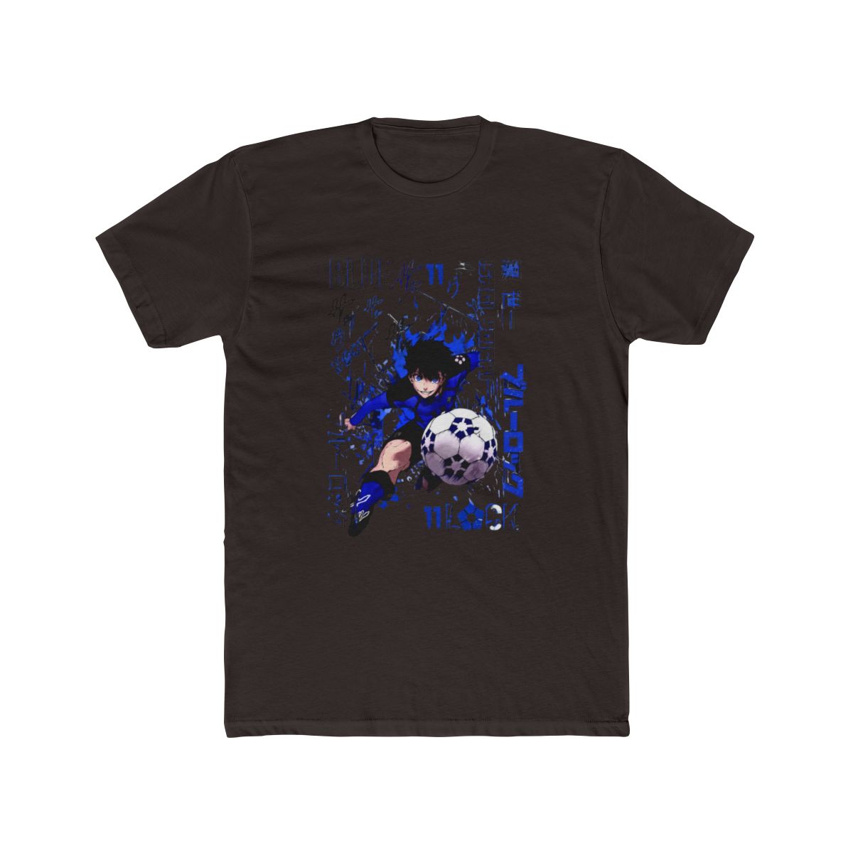 Blue Lock Isagi Yoichi Anime Manga Soccer Fan T Shirt - alternate angle 4, merchandise