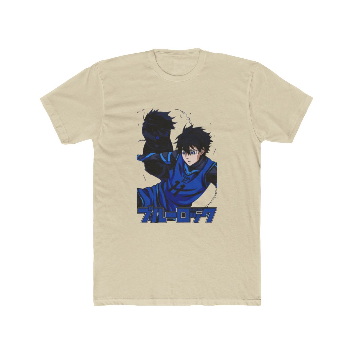 Blue Lock Anime - Yoichi Isagi Egoist T Shirt - alternate angle 3, merchandise