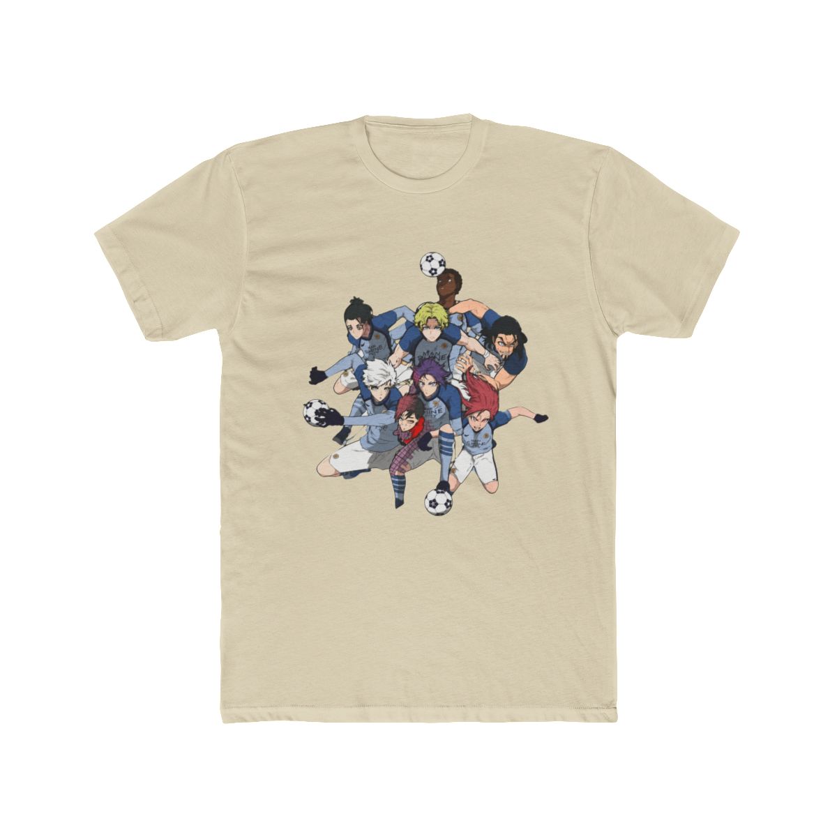 Blue Lock X City Striker Takeover Anime Mashup T Shirt - alternate angle 4, merchandise
