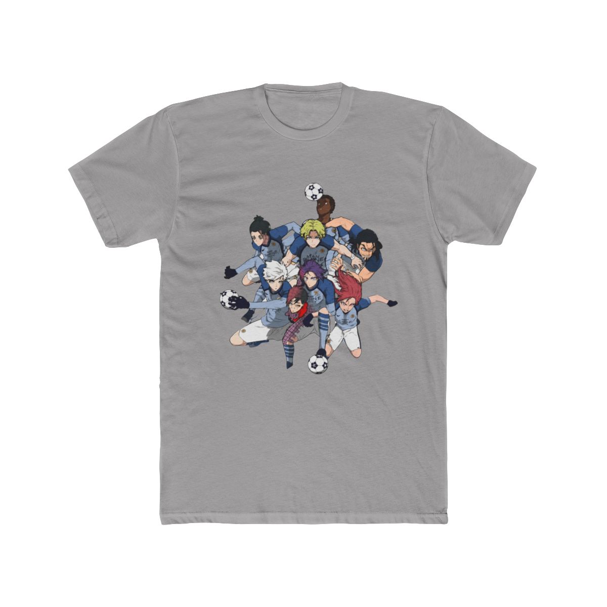 Blue Lock X City Striker Takeover Anime Mashup T Shirt - alternate angle 2, merchandise