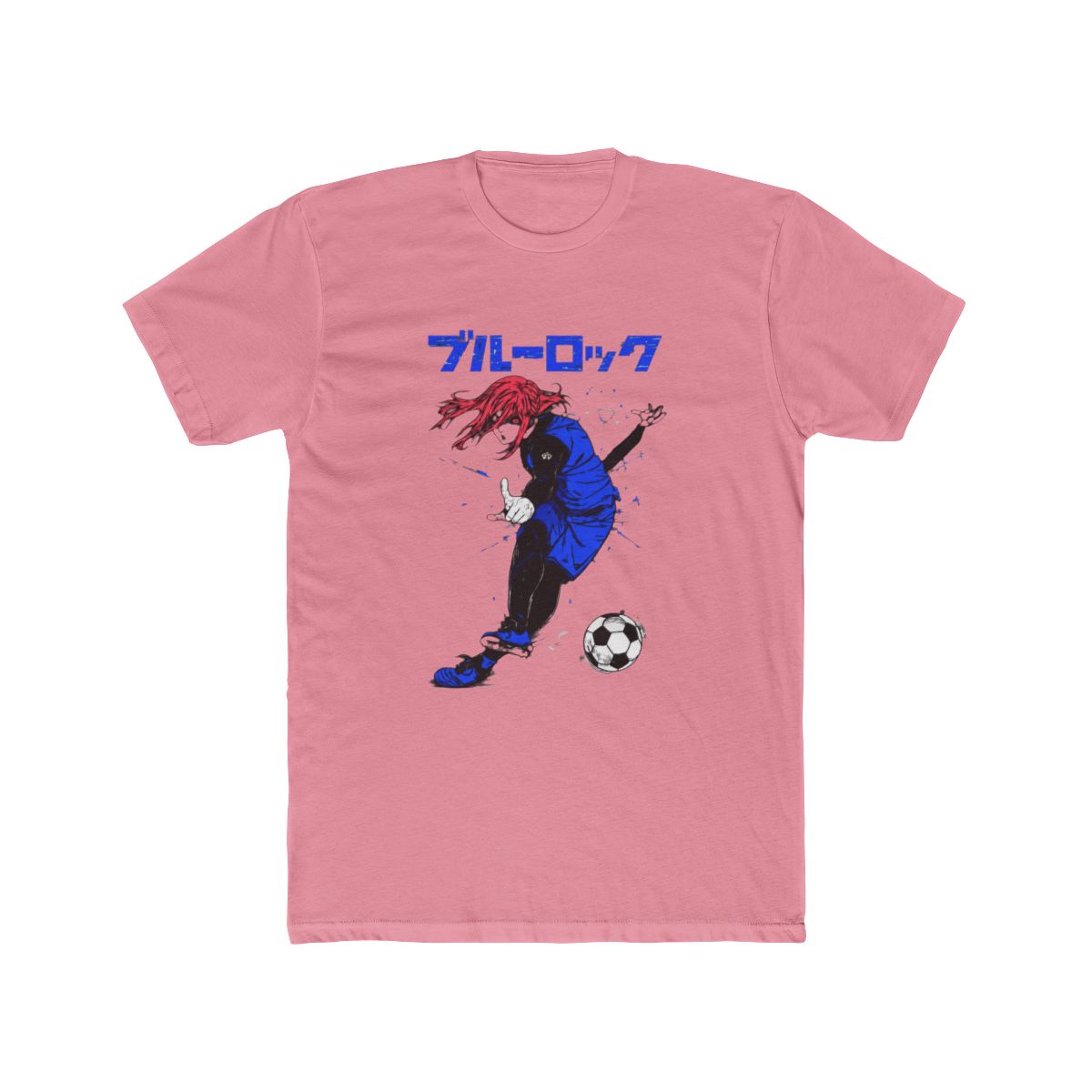Blue Lock Anime Manga Soccer Fan T Shirt - alternate angle 2, merchandise