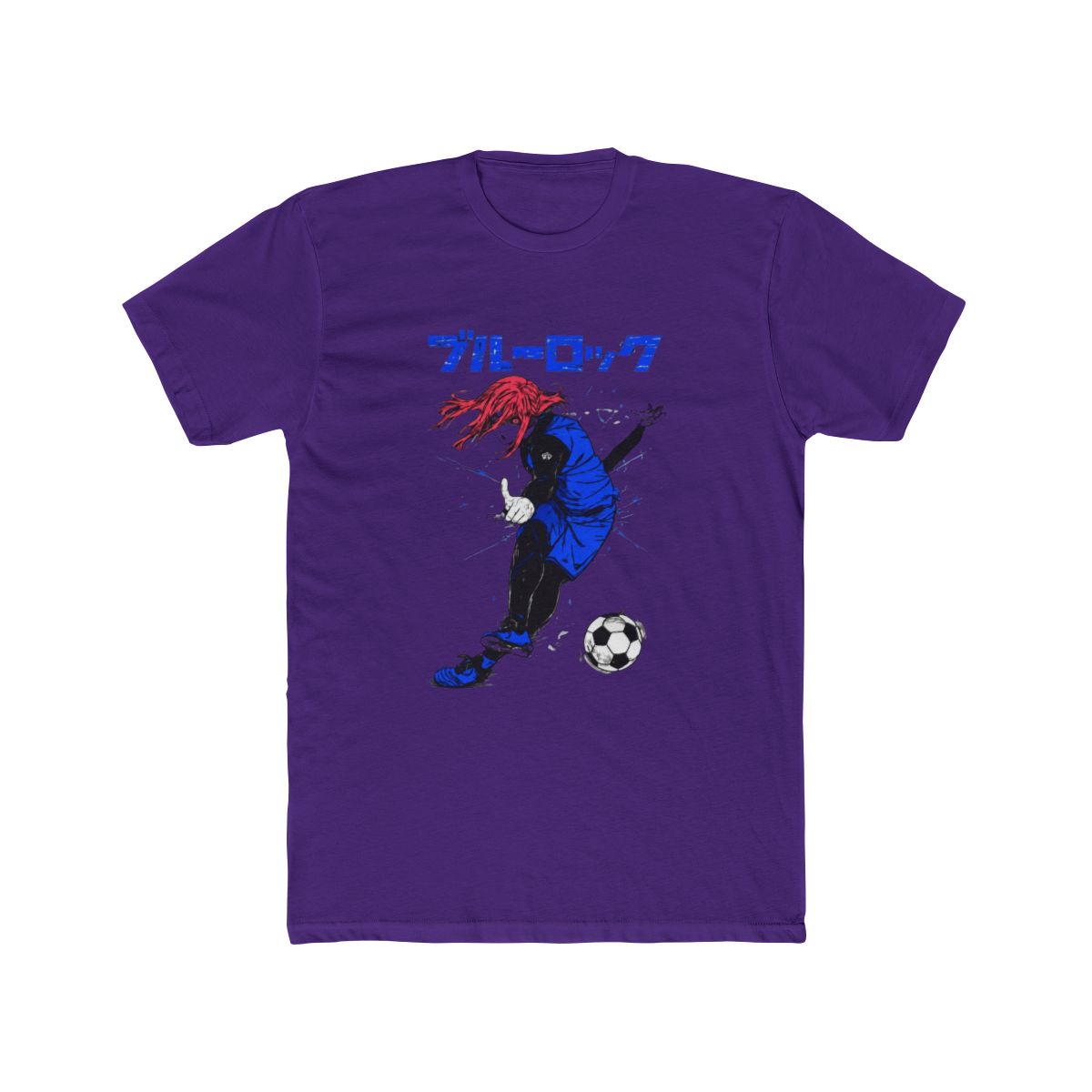 Blue Lock Anime Manga Soccer Fan T Shirt - alternate angle 4, merchandise
