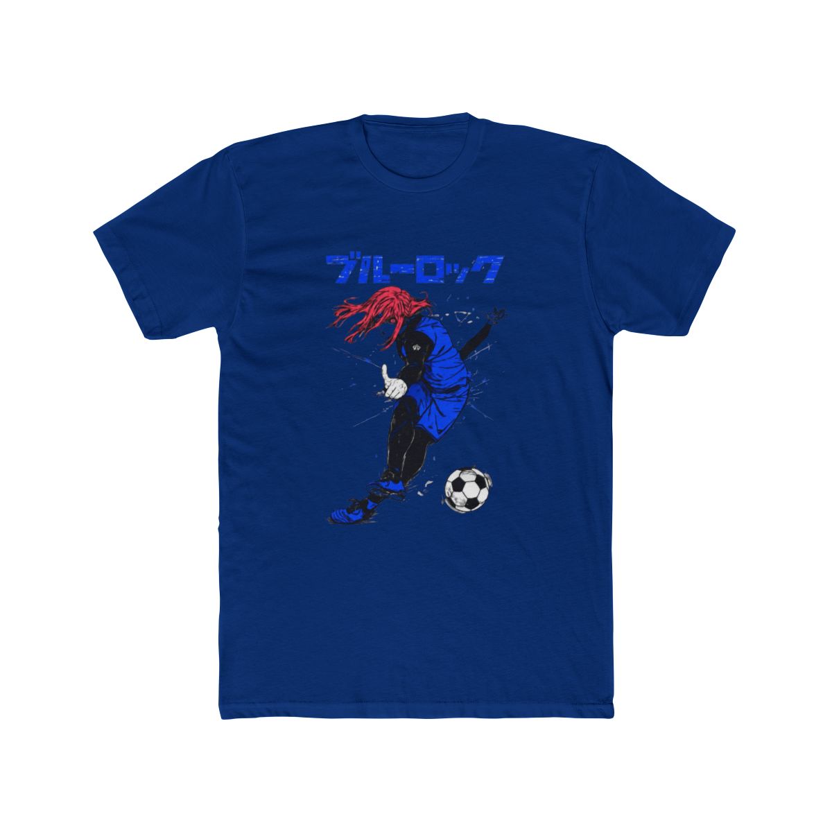 Blue Lock Anime Manga Soccer Fan T Shirt - alternate angle 3, merchandise