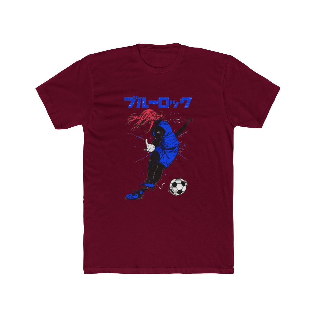 Blue Lock Anime Manga Soccer Fan T Shirt - alternate angle 5, merchandise
