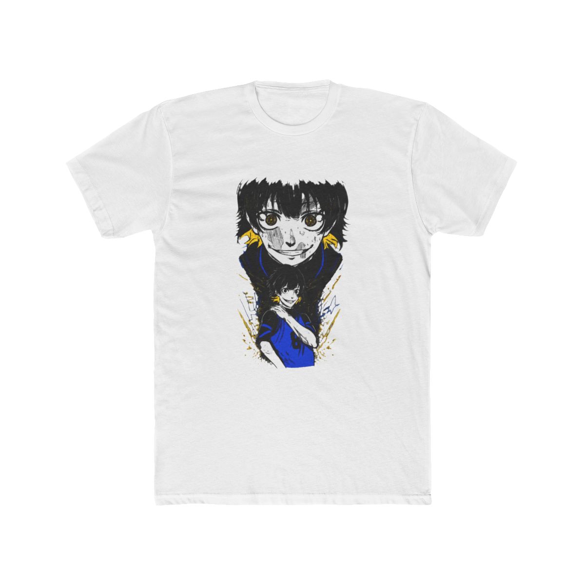 Blue Lock Isagi Yoichi Anime Manga Fan T Shirt