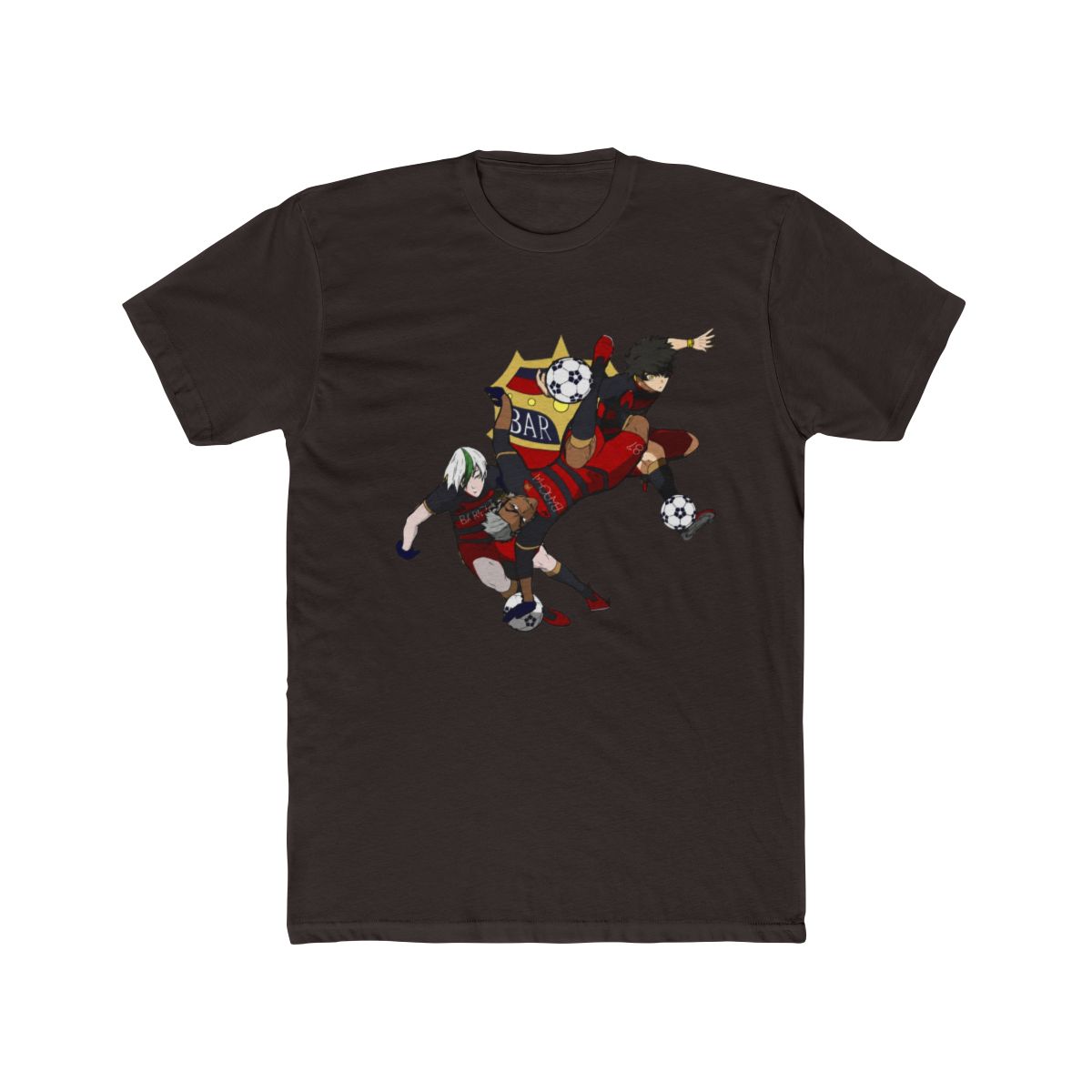 Blue Lock X Bara Spanish Striker Elite Anime Crossover T Shirt - alternate angle 4, merchandise