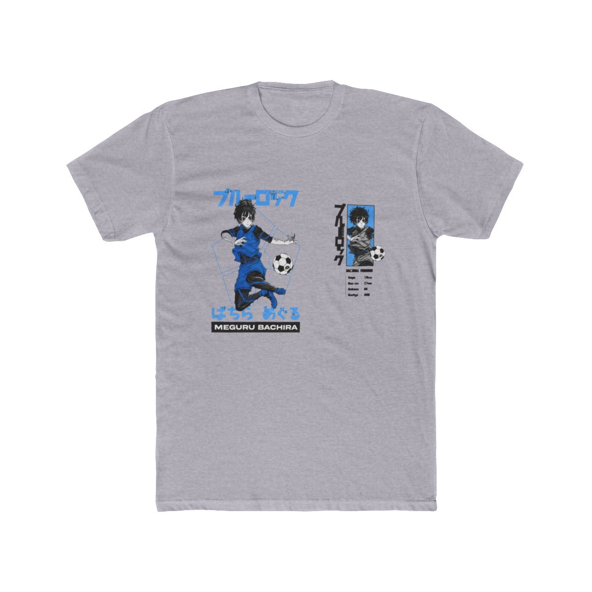 BLUE LOCK - Meguru Bachira Profile Short Sleeve T Shirt - alternate angle 4, merchandise