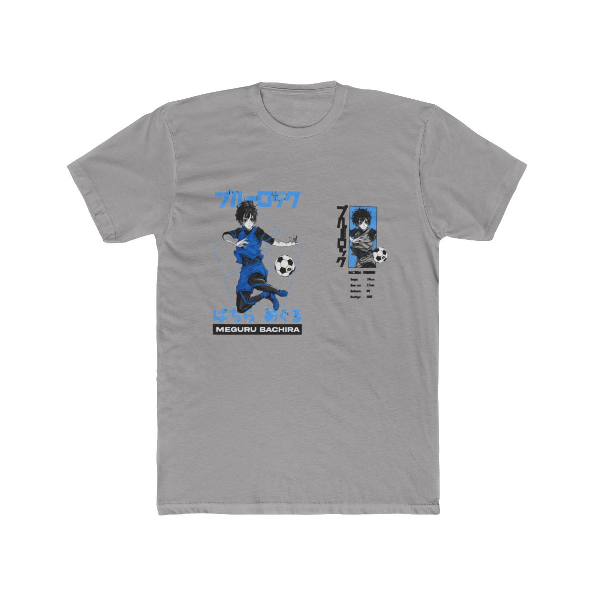 BLUE LOCK - Meguru Bachira Profile Short Sleeve T Shirt - alternate angle 3, merchandise