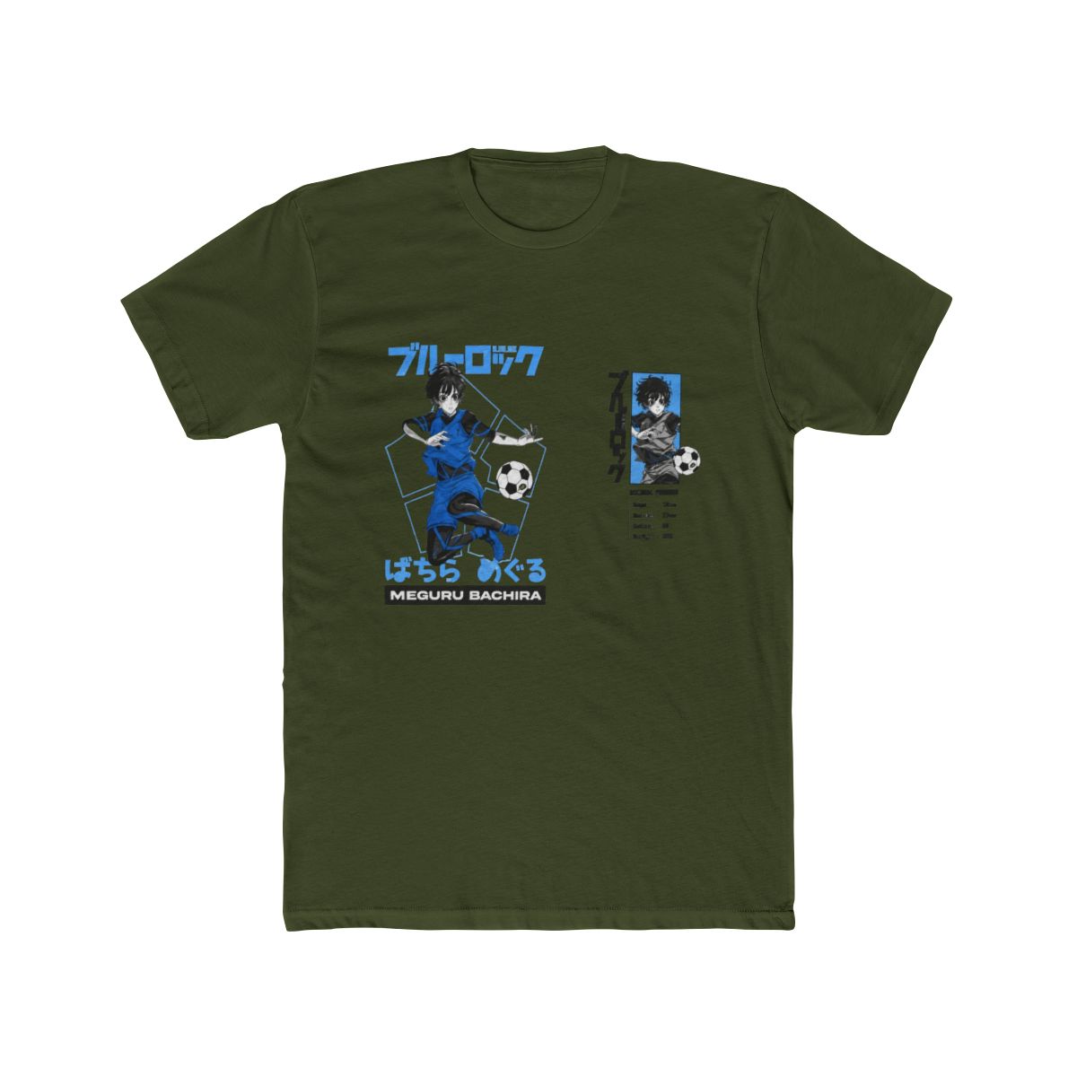 BLUE LOCK - Meguru Bachira Profile Short Sleeve T Shirt - alternate angle 5, merchandise