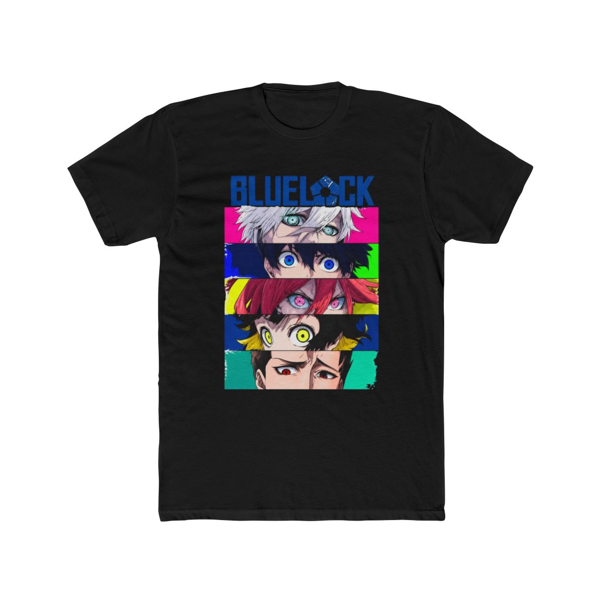 Blue Lock Eyes Locked Girls T Shirt