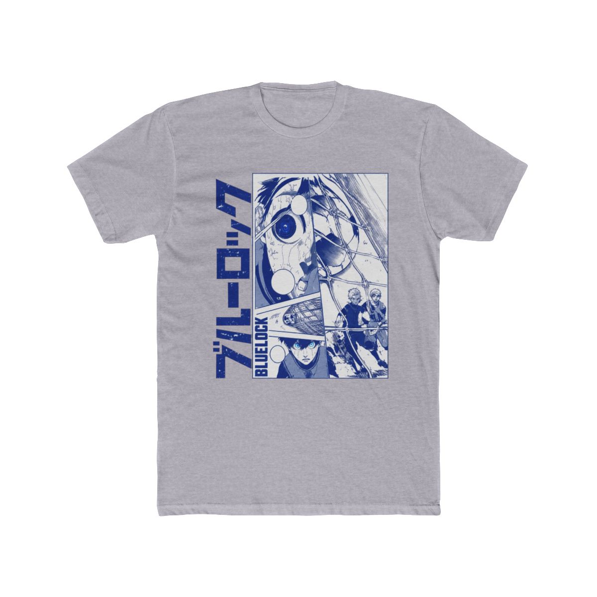 Blue Lock Yoichi Isagi Forward Kick Poster T Shirt - alternate angle 2, merchandise