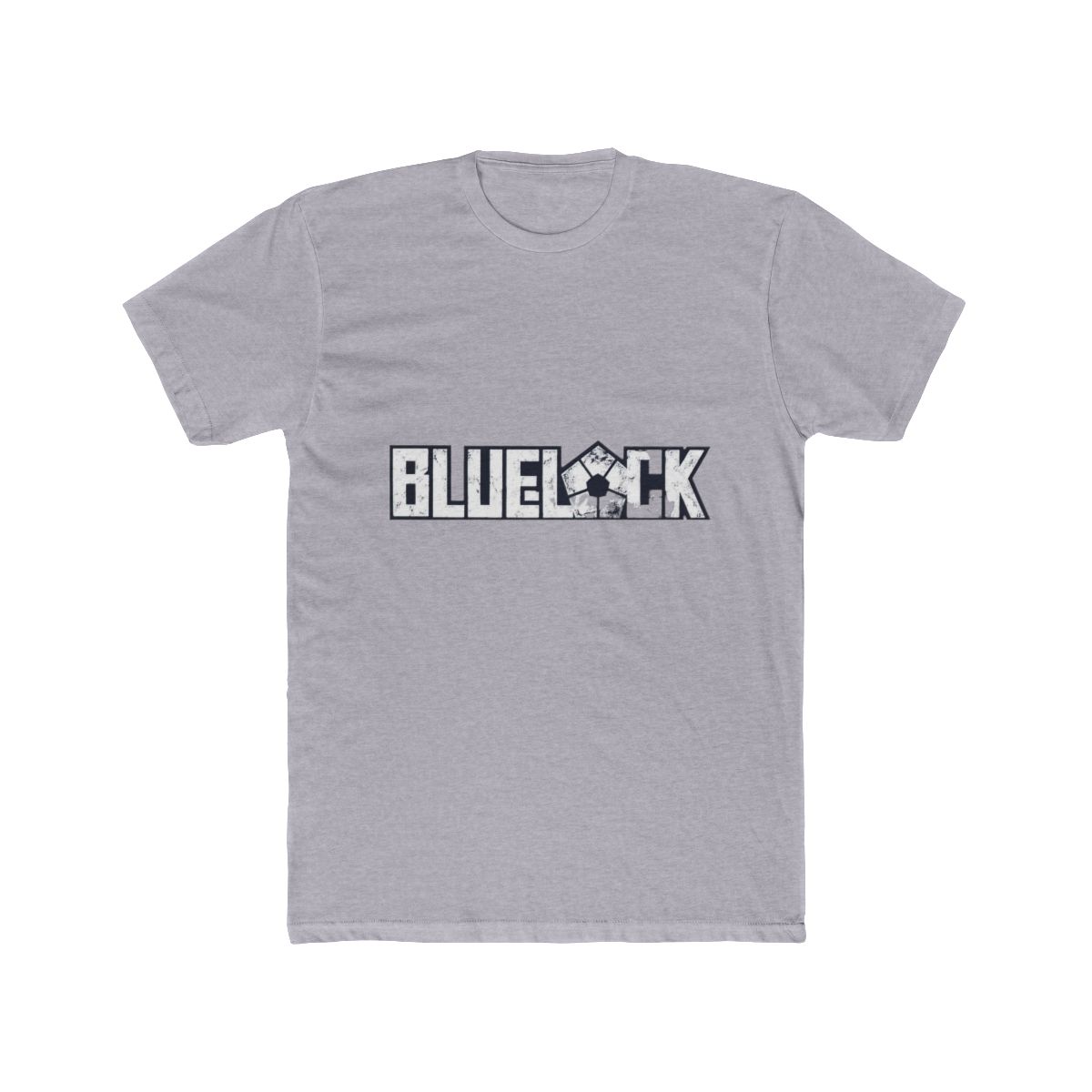 Blue Lock Glitch Logo Girls T Shirt - alternate angle 2, merchandise