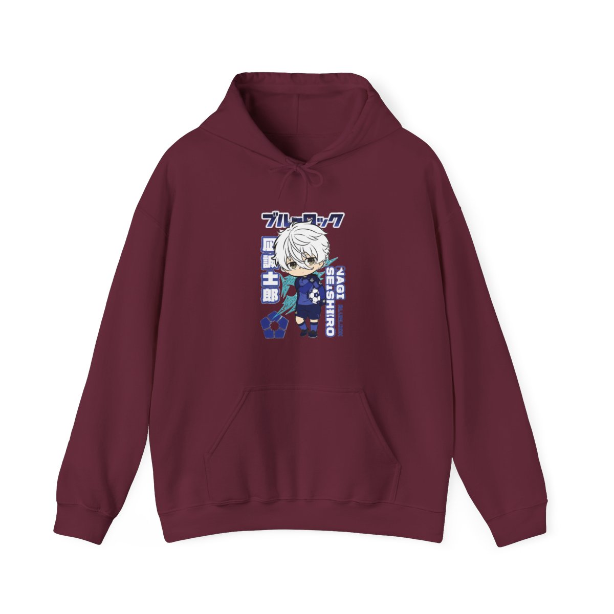 Nagi Seishiro Hoodie Blue Lock Striker Icon