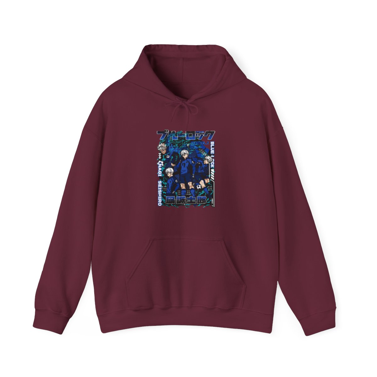 Blue Lock Hoodie Nagi Reo Dynamic Striker Pair - alternate angle 4, merchandise