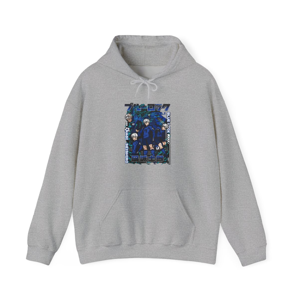 Blue Lock Hoodie Nagi Reo Dynamic Striker Pair - alternate angle 2, merchandise