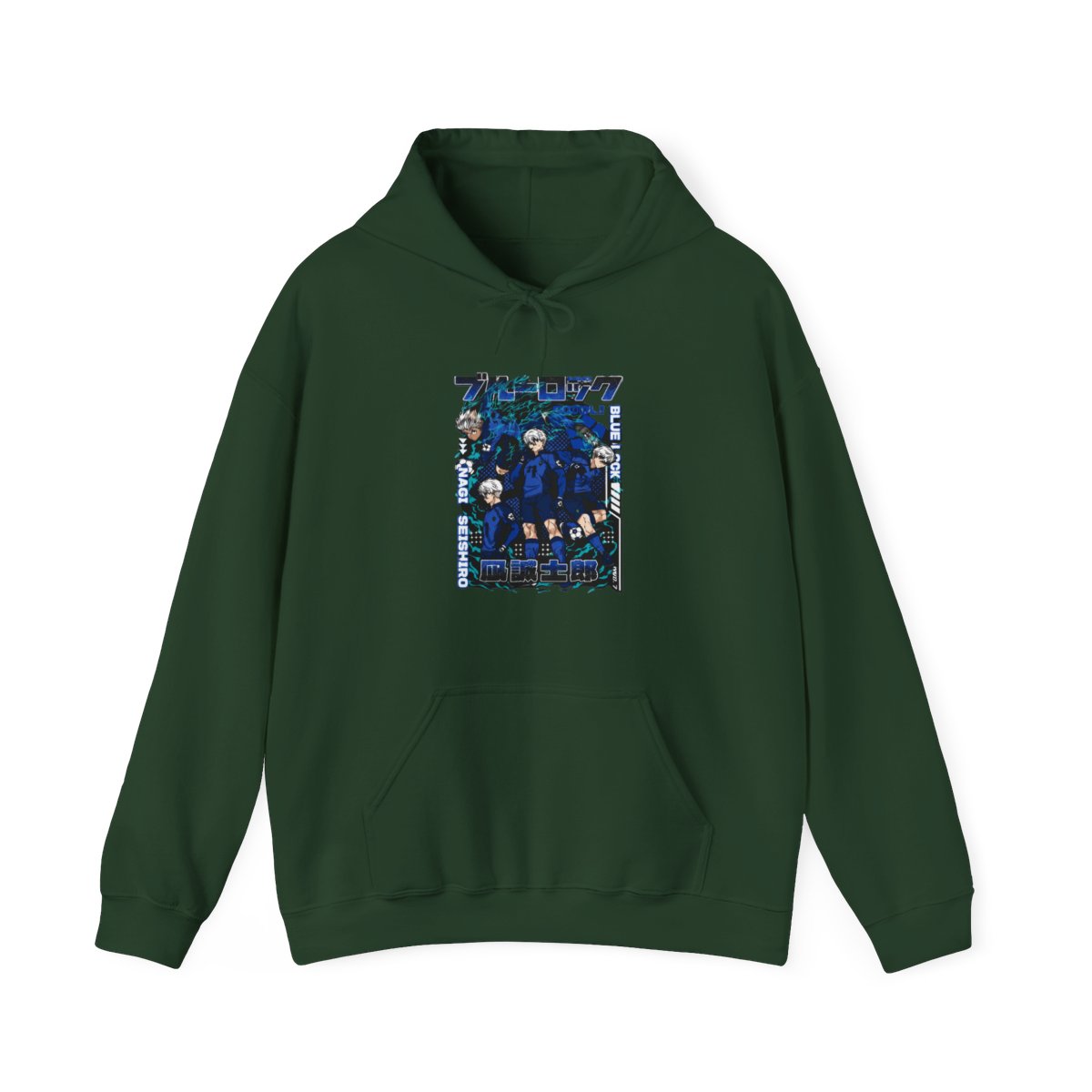 Blue Lock Hoodie Nagi Reo Dynamic Striker Pair - alternate angle 5, merchandise