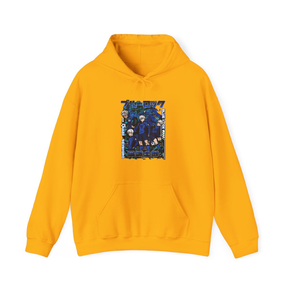 Blue Lock Hoodie Nagi Reo Dynamic Striker Pair - alternate angle 3, merchandise