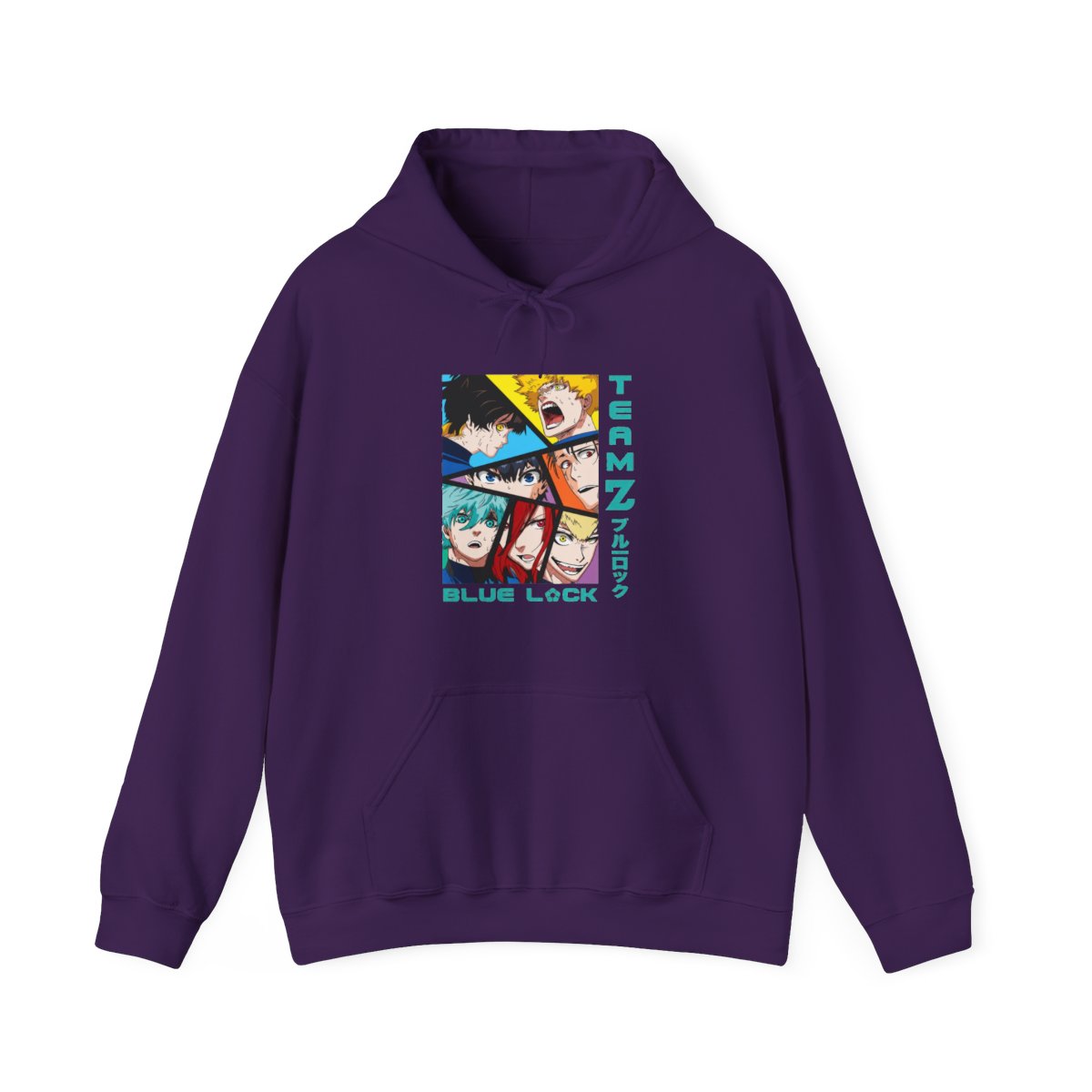 Blue Lock Hoodie Team Z Isagi Bachira Soccer Play