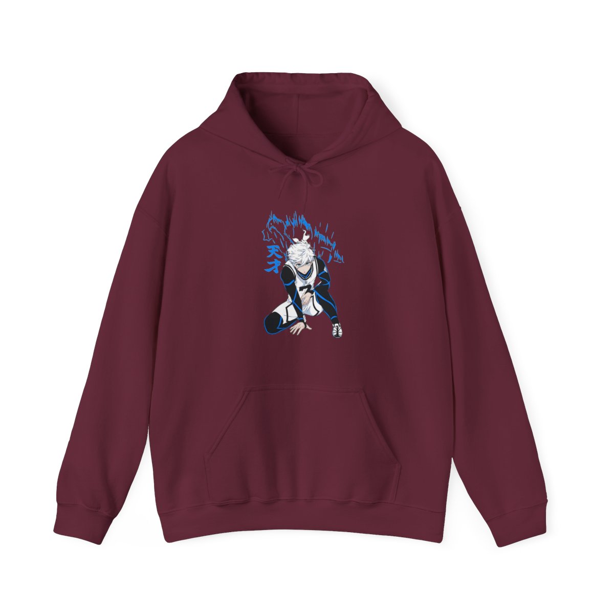 Nagi Seishiro Hoodie Blue Lock Cool Striker Design - alternate angle 5, merchandise