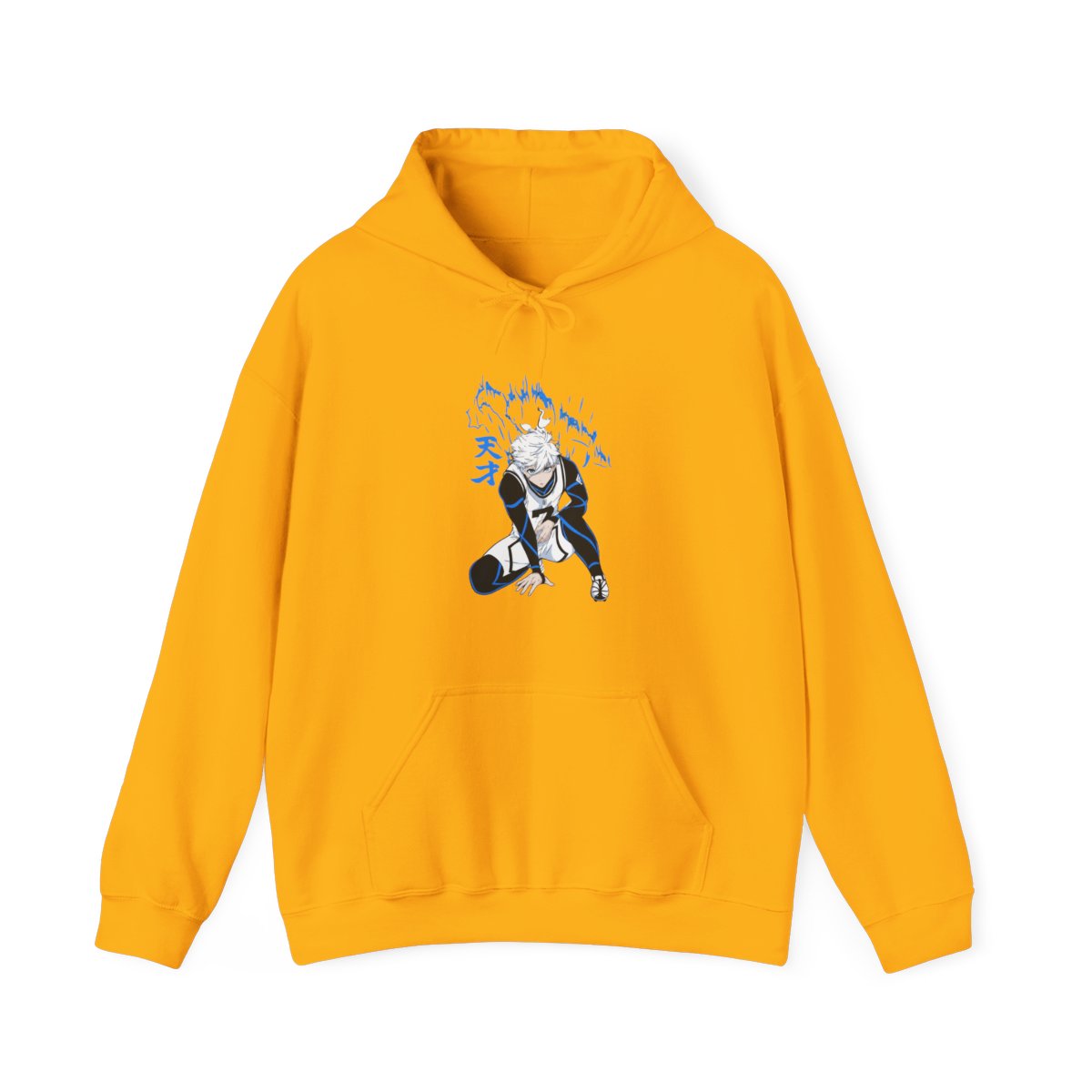 Nagi Seishiro Hoodie Blue Lock Cool Striker Design - alternate angle 4, merchandise