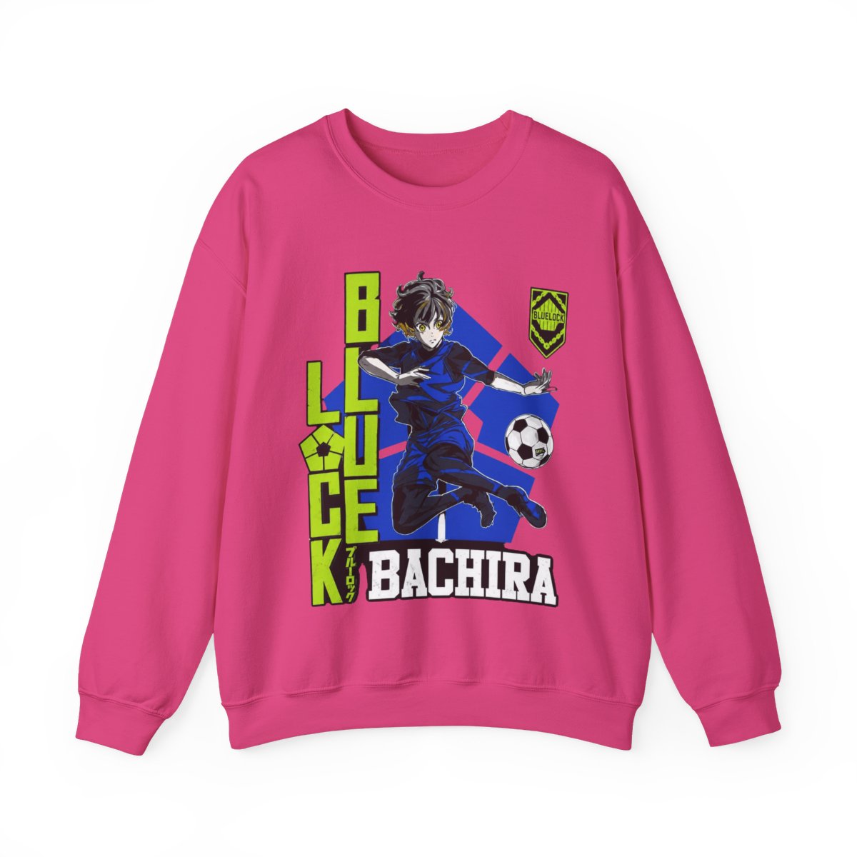 BLUE LOCK - Bachira Jersey Crew Hoodies - Crunchyroll Exclusive - Official Sweatshirts merchandise