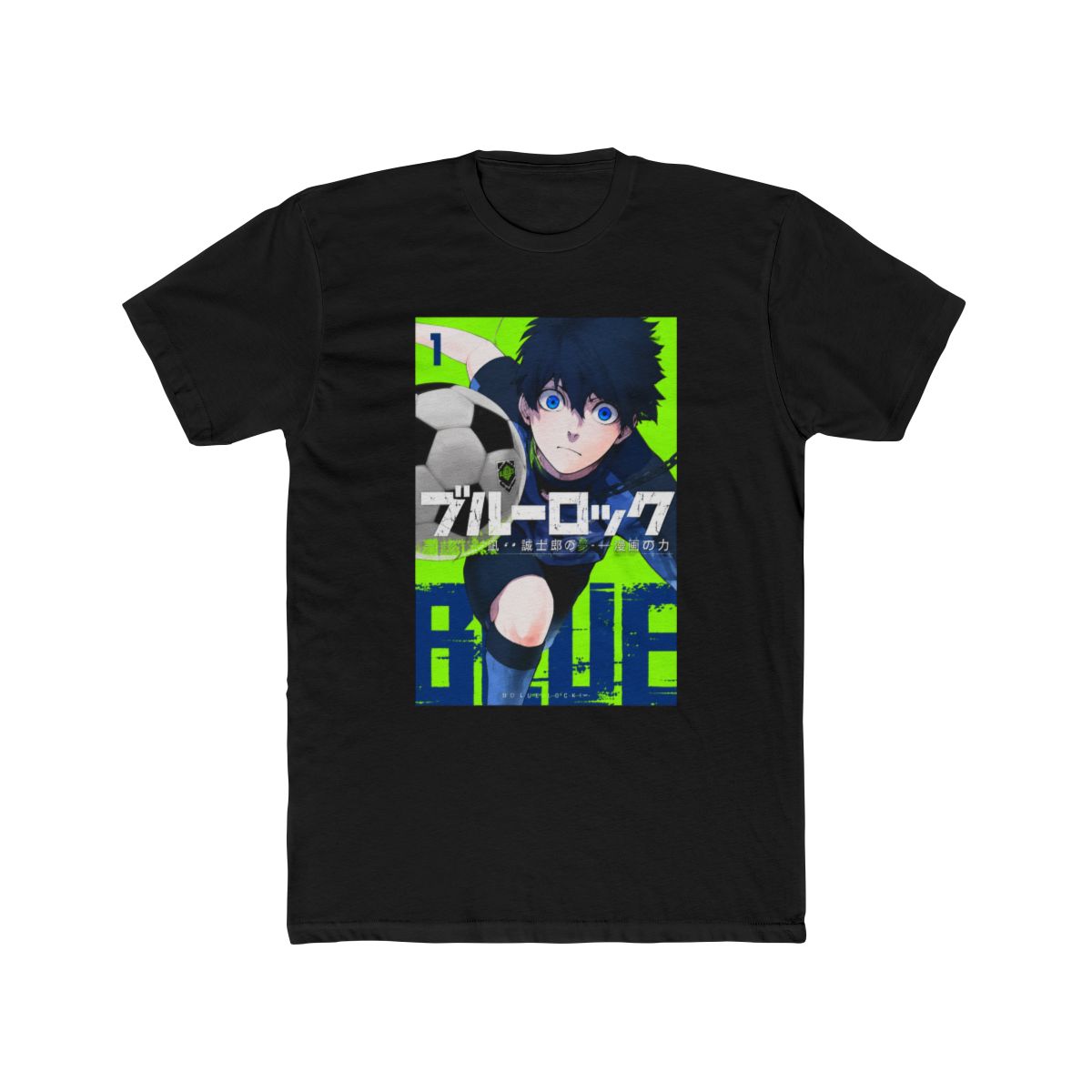 Blue Lock Yoichi Isagi Poster T Shirt - alternate angle 2, merchandise
