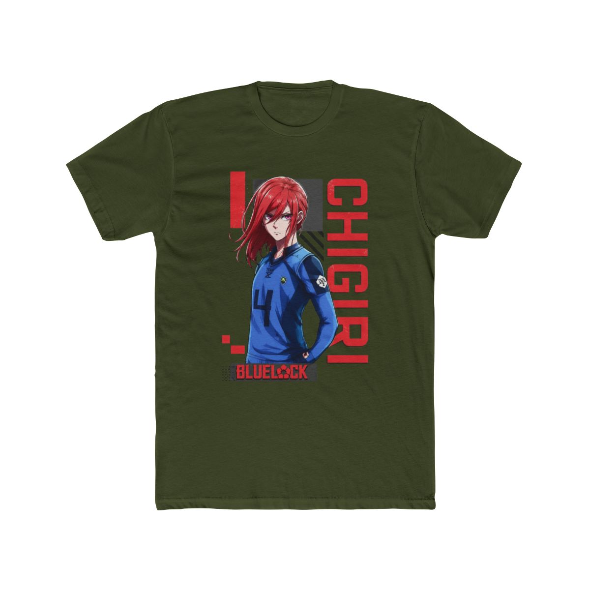 Blue Lock Chigiri Sporting T Shirt - alternate angle 2, merchandise