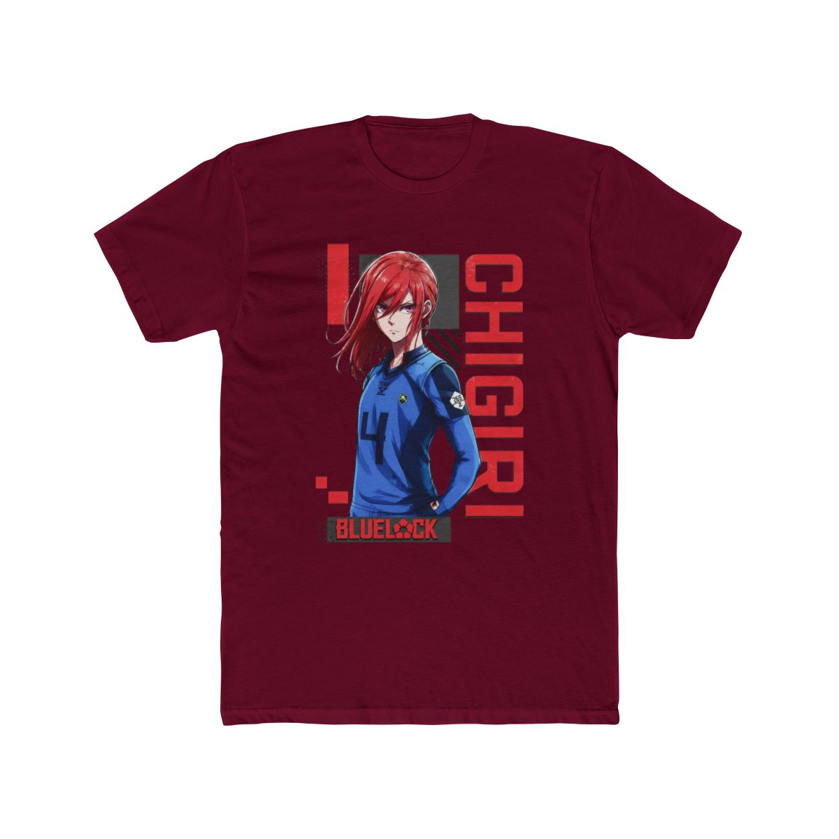 Blue Lock Chigiri Sporting T Shirt - alternate angle 3, merchandise